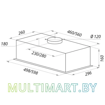 Вытяжка MAUNFELD Crosby Light C 60 (нержавеющая сталь) картинка 9